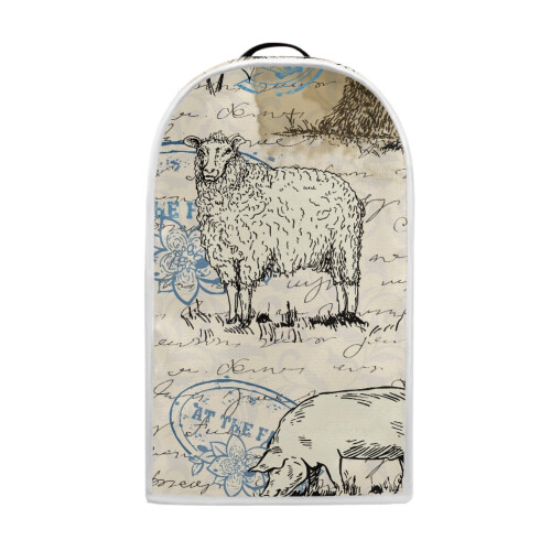 Husă de bucătărie pentru blender, model Sheep Sketch, rezistentă la praf