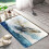 Whale Badetæppe Skridsikkert Memory Foam Medium 1
