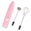 Mousseur à lait cylindrique rose 3 vitesses, 1 unité 4