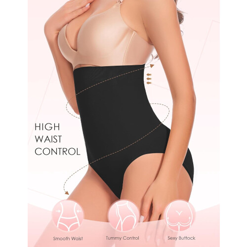 Shapewear Tummy Control Briefs High-Waisted Compression 2