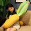 Maize Yellow Floor Cushion 18In Double-Stitched Corn Decor 1