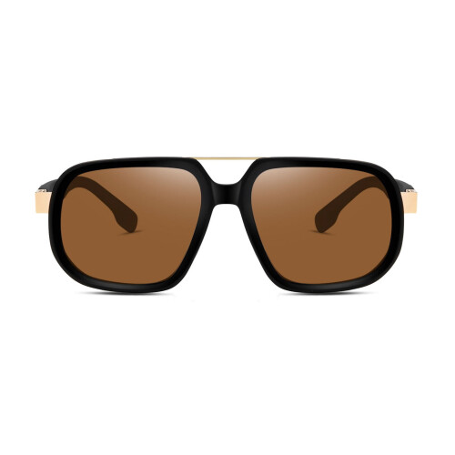 Classic Polarized Sunglasses Square Frame 1 Pair