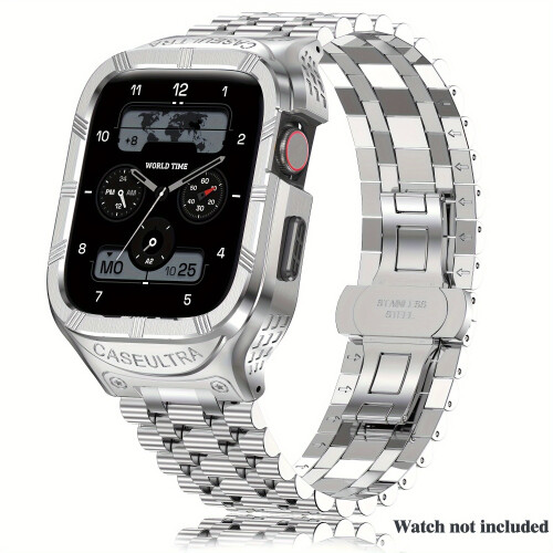 Λουράκι και θήκη Apple Watch από ανοξείδωτο ατσάλι για Series9to