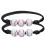 Yellow Softball Friendship Bracelets Adjustable Beaded 2 pcs 1