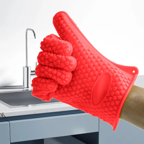 Silicone Baking Gloves High-Temp Insulation 2-Pack