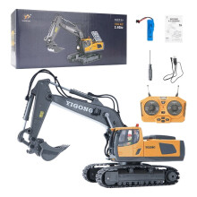 Excavator RC 1:20, camion vehicul de inginerie RC 2.4G, supradimensionat