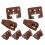 Drawer Slides Plastic Guide Replacement Parts 6 Pcs 1