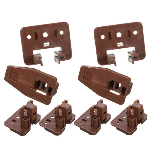 Drawer Slides Plastic Guide Replacement Parts 6 Pcs