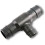 ProPEX EP Reducing Tee 1 inch PEX x 1 inch PEX x 3/4 inch 1
