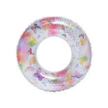 Thickened Children's Striped Adult Swimming Ring Inflatable Underarm Swimming Ring Internet Celebrity Water Wing Double Airbag Swimming Ring