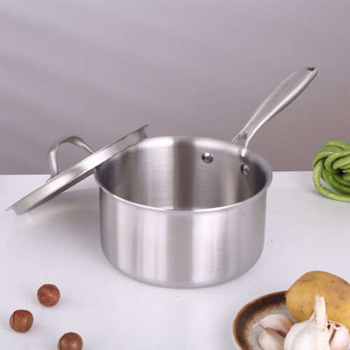 Stainless Steel Saucepan Induction Compatible 2.5L