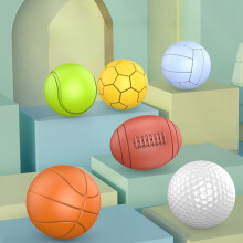 Sensory Balls Set Bright Colors Soft Texture 6-Pack