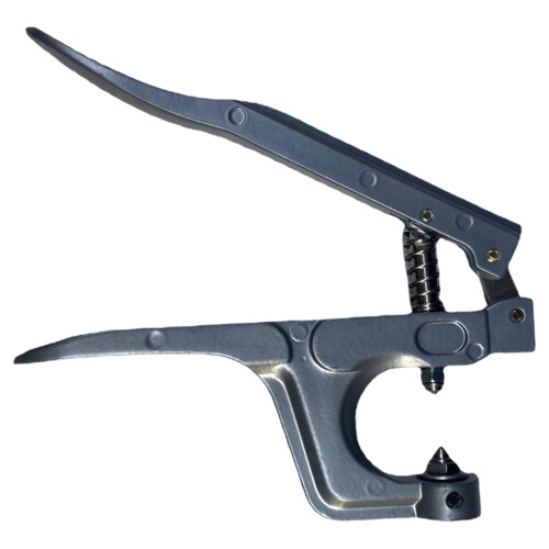 Badminton racket string clamp plier with grommet tool