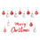 Christmas Garage Door Magnets Set 32 Pieces 1