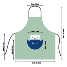 Kitchen Apron Polyester Sleeve 1PC