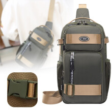 EDC Sling Bag Green Crossbody Sport Backpack One-Strap