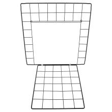 Black Metal Dog Crate Door Panel Easy Install