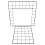Black Metal Dog Crate Door Panel Easy Install 1