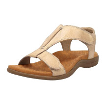 Willtoo Orthawolkway Women's Sandals Arch Support Beige