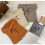 COMEET Cable Knit Button Scarf Winter Warm Neck Wrap 5
