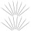 Carbon Steel Candle Wick Holders 20 pcs 1