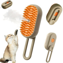 Upgraded 4-in-1 Pet Steam Beauty Comb for Cats, Self-Cleaning, Tangle & Loose Fur Remover, Compatible with Cat Grooming – Ideal Halloween Gift