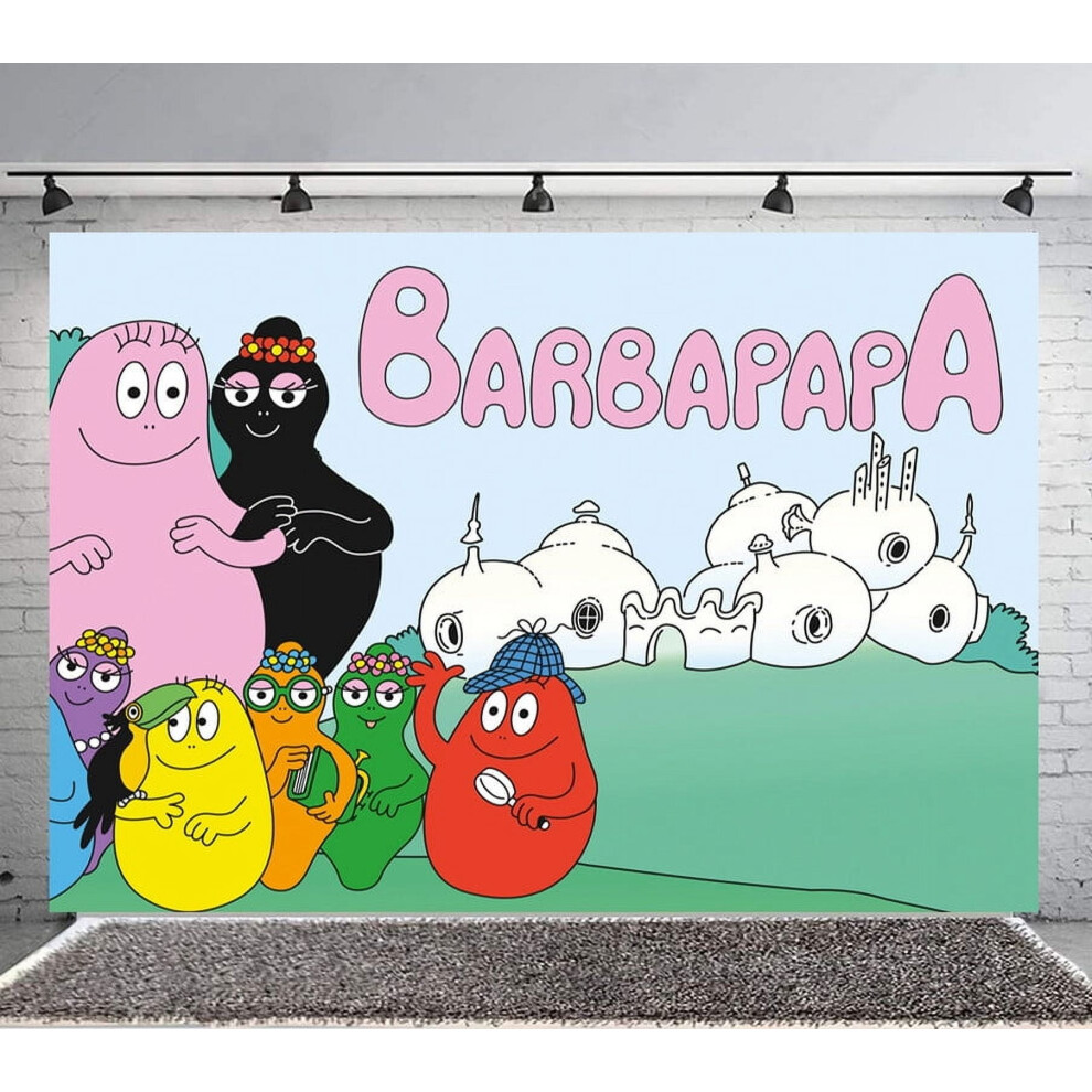 Barbapapa Backdrop Banner For Birthday Party Photography 9043876503283