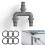 Pool Hose Connector T-Y 4-Way Filter Pump Adapter 2