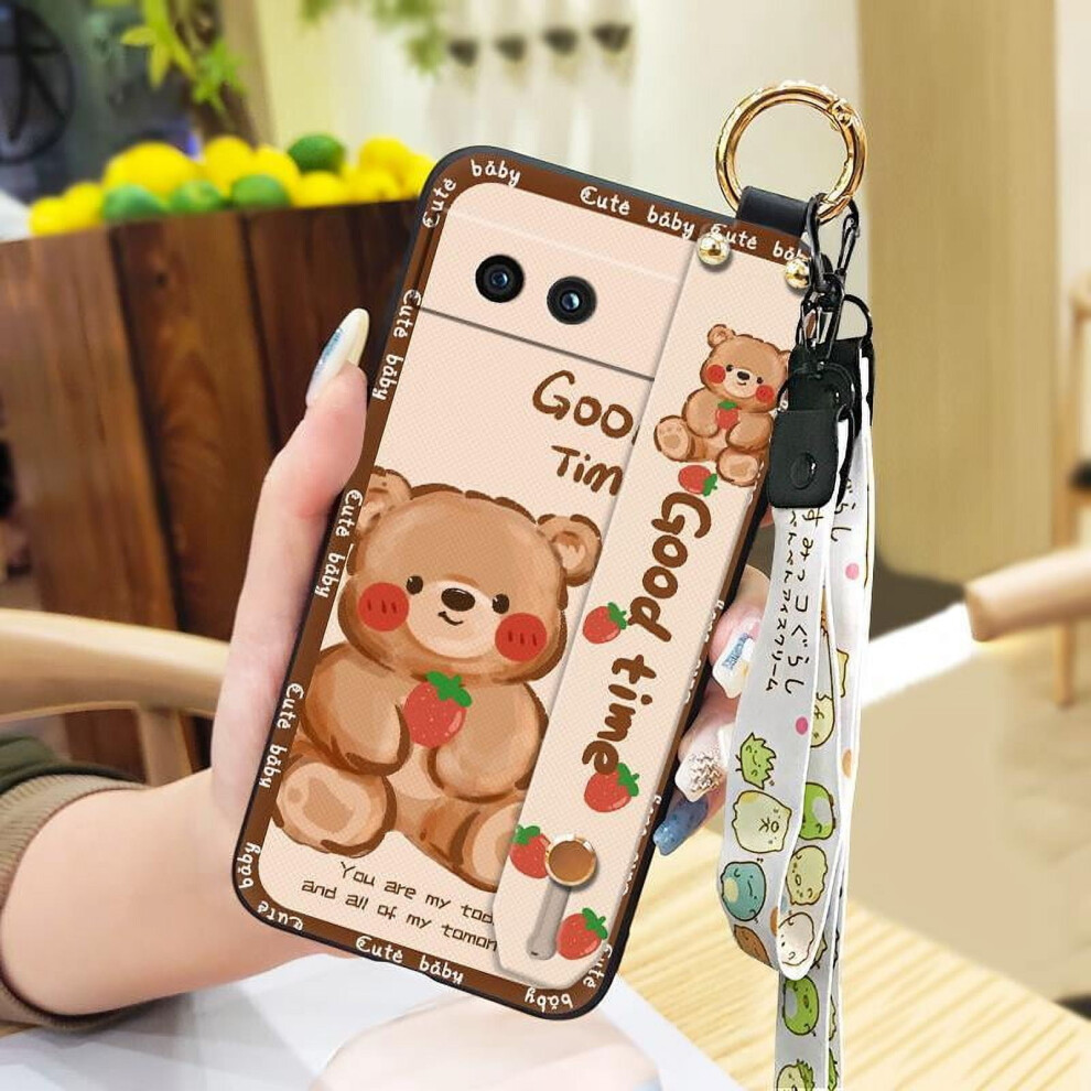 Google Pixel 8A Phone Case Shockproof Soft With Kickstand 962125111385