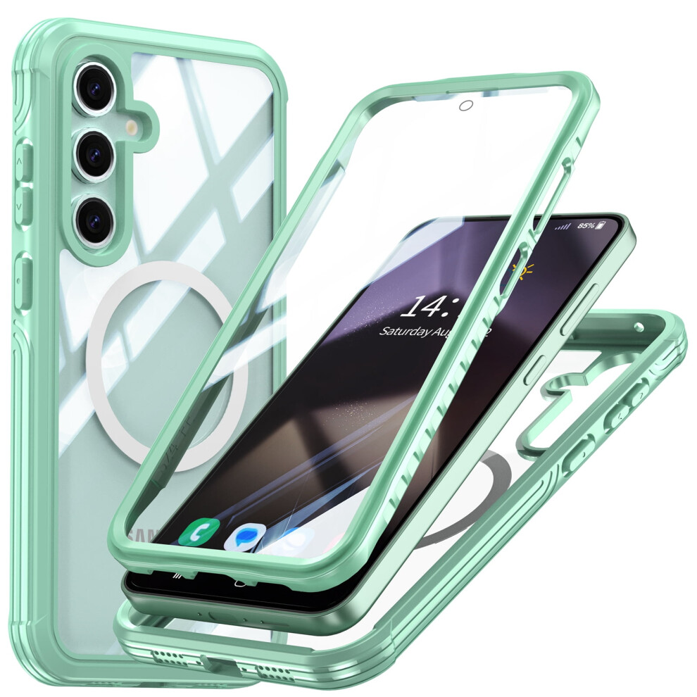 Samsung Galaxy S24 Fe Case Magsafe Shockproof Clear Cover 962125110920
