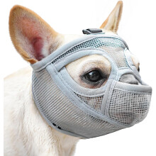 Soft Mesh Dog Muzzle for Short-Snouted Breeds, Full Pant