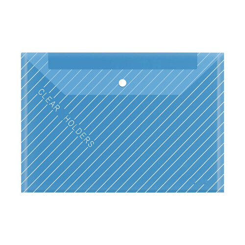 A4 Clear Document Folder Waterproof Transparent Plastic 1