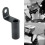 Motorcycle Phone Holder Handlebar Mount 9x5x2cm 1