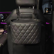 Car Seat Back Organizer Bag Large Capacity Water Bottle