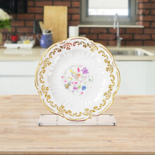 Acrylic Plate Stand Adjustable U-Shaped Easel 1 pc