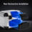 Motorcycle Passenger Back Pad 45L Tail Box Accessory Top Case Passenger Backrest 8