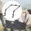 Camping Wagon Handle Universal Foldable Detachable Black 6
