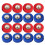 Mini Shuffleboard Pucks Set 20 Pieces 1
