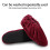 Flannel Shoe Covers Indoor Warm Washable Reusable 31cm 3