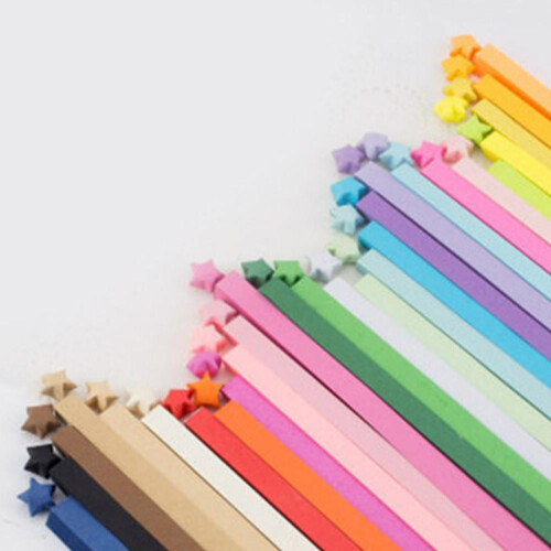Lucky Star Origami Paper Double-Sided 90/540 Sheets