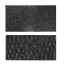 Black Non-Slip Large Gaming Mouse Pad (11.8x23.6"), Durable Felt Surface, Rubber Base, Easy Clean – Compatible with All Mice
