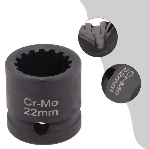 BMW camshaft socket 1/2 inch drive 22mm 16 point