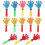 Hand Clappers for Parties 24 Pieces Assorted Colors 1