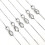 Sterling Silver Bracelet for Women 8 Characters 1