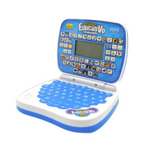 Qocolhg Bilingual Talking Laptop Toy for Toddlers 2-4 Years