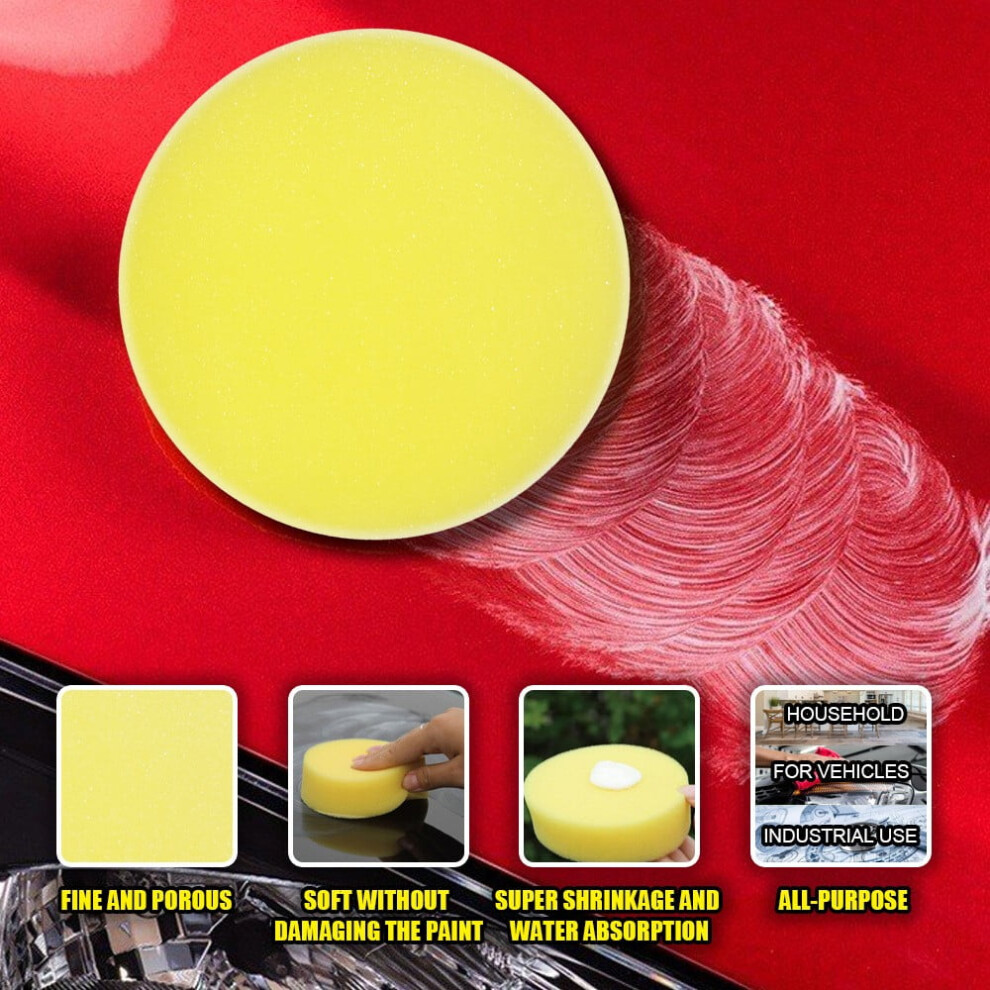 Car Wash Sponge Thick Foam All-Purpose Scrubber 12 Pack 962125125566