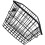 Πίσω καλάθι 1 σετ 14,93 x 11,79 x 7,86 ίντσες 8