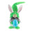 Easter Bunny Doll 3D Stuffed Rabbit Holding Egg 12 inches 1