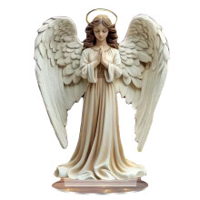 3D-Figur eines betenden Schutzengels – Erinnerungsgeschenk für Frauen