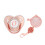 Baby Pacifier with Rhinestone Clips Rose Gold 2 Pack 1